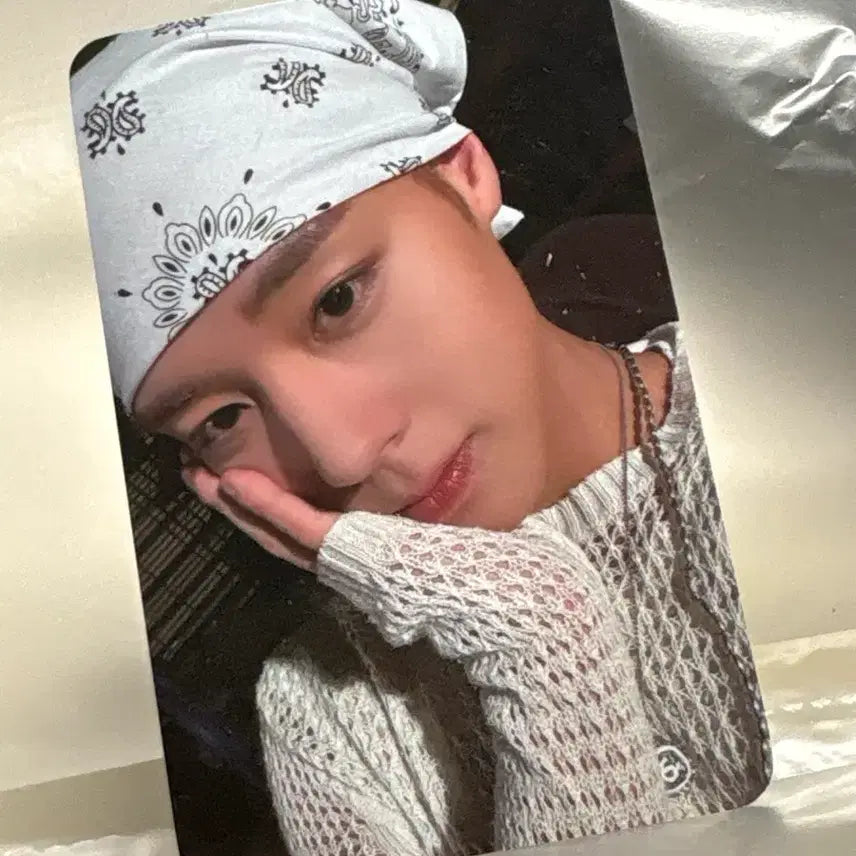 [BUNJANG] Park Jihoon Reflect Ver. Bandana Photocard / 박지훈 리플랙트 플브 버전 반다나 포카 양도