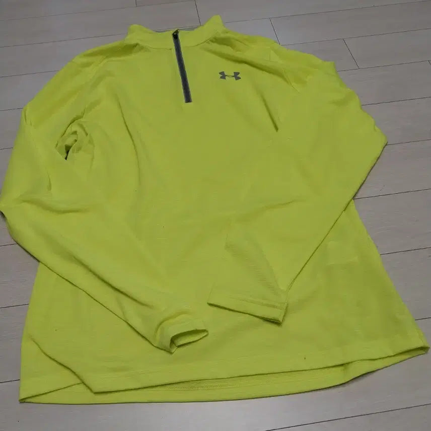 [BUNJANG] Under Armour Functional Zip-Up T-Shirt M / 언더아머 기능성 집업 티셔츠M