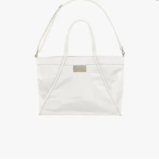 [BUNJANG] Matinkim Big Coating Tote Bag White / 마뗑킴 빅 코팅 토트백 흰색