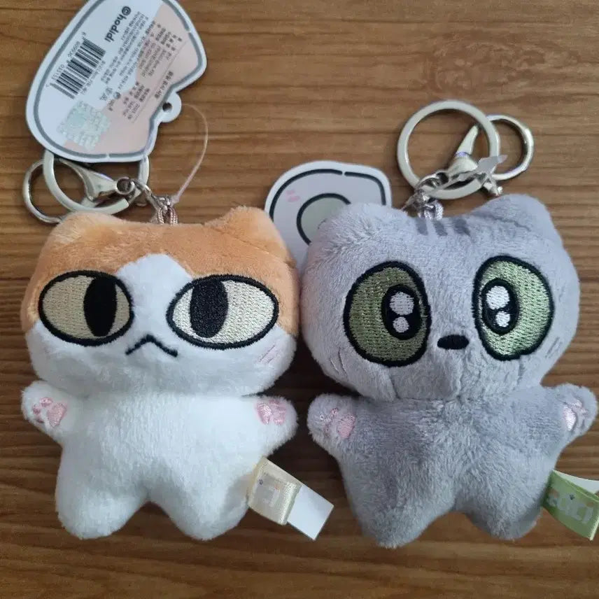 [BUNJANG] Hodidi Cheddar, Tori 8cm Keyring Doll Bundle Set / 호디디 체다, 토리 8cm 키링 인형 일괄