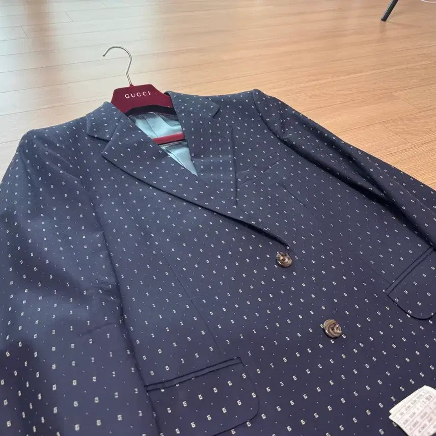 [BUNJANG] Gucci G Pattern Navy Suit Set / 구찌 수트 정장