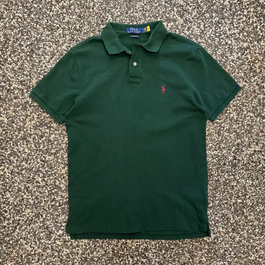 [BUNJANG] Ralph Lauren Polo Collar T-Shirt / [M] 랄프로렌 폴로 카라 티셔츠