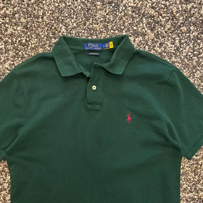 [BUNJANG] Ralph Lauren Polo Collar T-Shirt / [M] 랄프로렌 폴로 카라 티셔츠