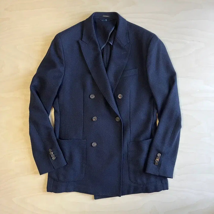 [BUNJANG] Massimo Dutti Navy Double Breasted Blazer (EU 50) / 마시모두띠 네이비 더블 블레이저 ( 40 )