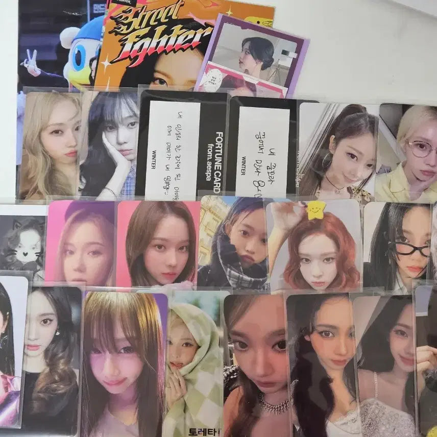 [BUNJANG] aespa Karina Giselle Winter Ningning Bundle Set Photocard / 에스파 포카 일괄 양도 판매 카리나 지젤 윈터 닝닝
