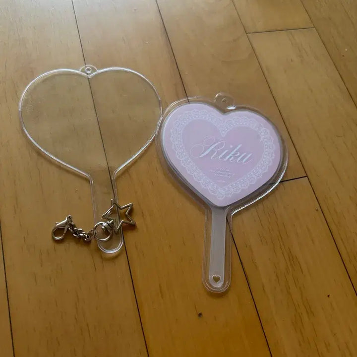 [BUNJANG] Heart Mini Uchiwa Cover / 하트미니 우치와커버