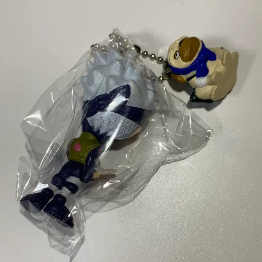 [BUNJANG] Naruto Kakashi Poccun Keychain Gachapon Strap / 나루토 카카시 팟쿤 키링 고전 가챠 스트랩