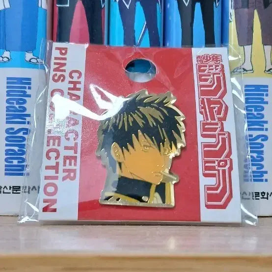 [BUNJANG] Gintama Jump Shop Hijikata Toshiro Metal Pin Badge / 은혼 점프샵 캐릭터 핀즈 컬렉션 히지카타 토시로 금속 뱃지