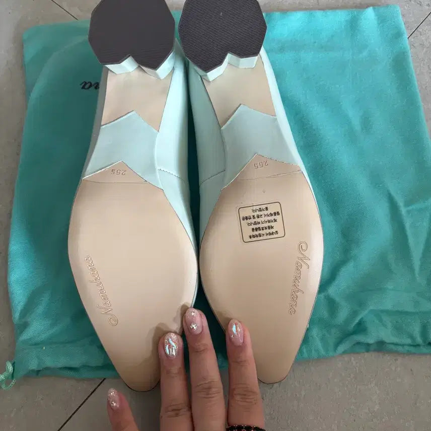[BUNJANG] Namuhana Mint Pumps 255mm / 나무하나 민트색 펌프스 255mm 판매합니다