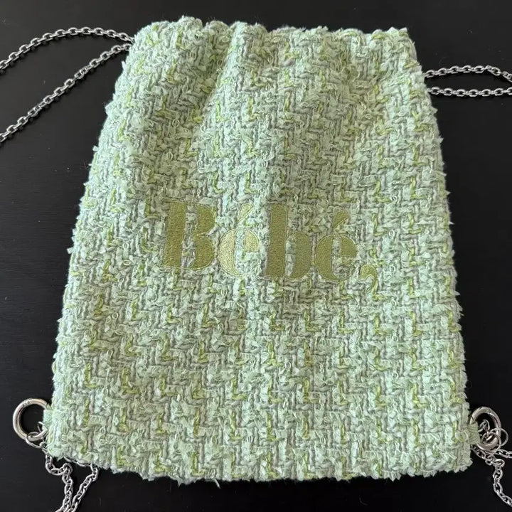 [BUNJANG] Noirs Nine Bebe Tweed Chain Bag / 누아르나인 베베 트위드 체인백 / 정가 68,000원