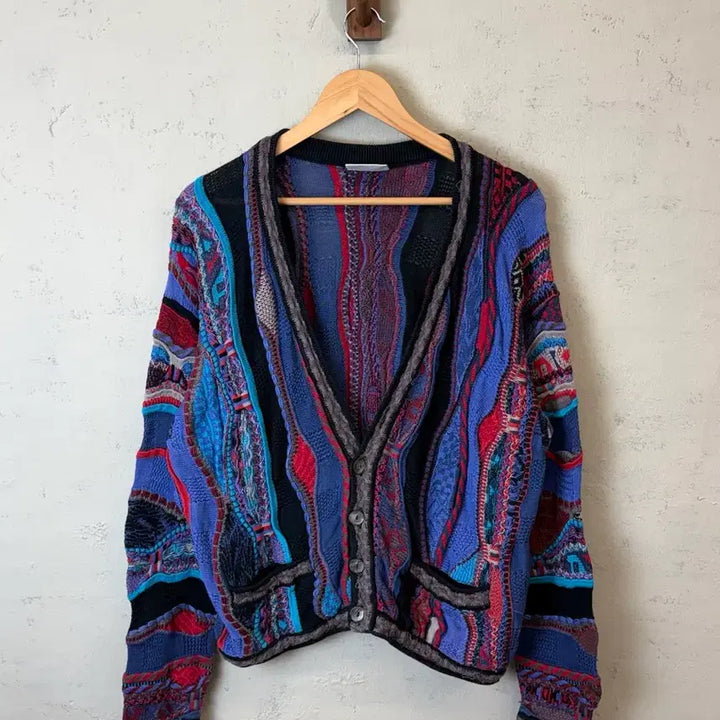 [BUNJANG] Kuji Cable Knit Cardigan / [S] 쿠지 케이블 니트 가디건