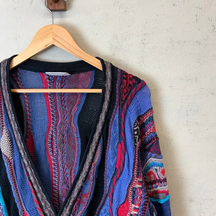 [BUNJANG] Kuji Cable Knit Cardigan / [S] 쿠지 케이블 니트 가디건