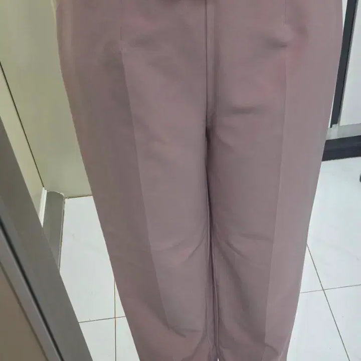 [BUNJANG] Pink Slacks / 핑크 슬랙스