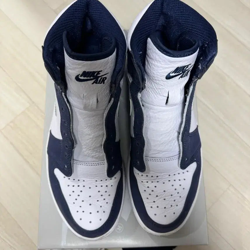 [BUNJANG] Air Jordan 1 Retro High OG CO.JP Midnight Navy / 조던 1 레트로 하이 OG CO.JP 미드나잇 네이비 255
