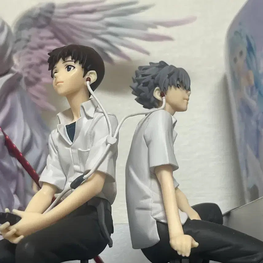 [BUNJANG] Kotobukiya Sega Shinji &amp; Kaworu PM Figure Bundle Set / 신지 카오루 코토부키야 세가 신극장판 PM 피규어 일괄