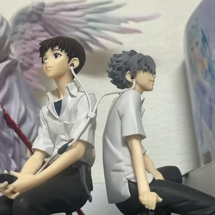 [BUNJANG] Kotobukiya Sega Shinji &amp; Kaworu PM Figure Bundle Set / 신지 카오루 코토부키야 세가 신극장판 PM 피규어 일괄