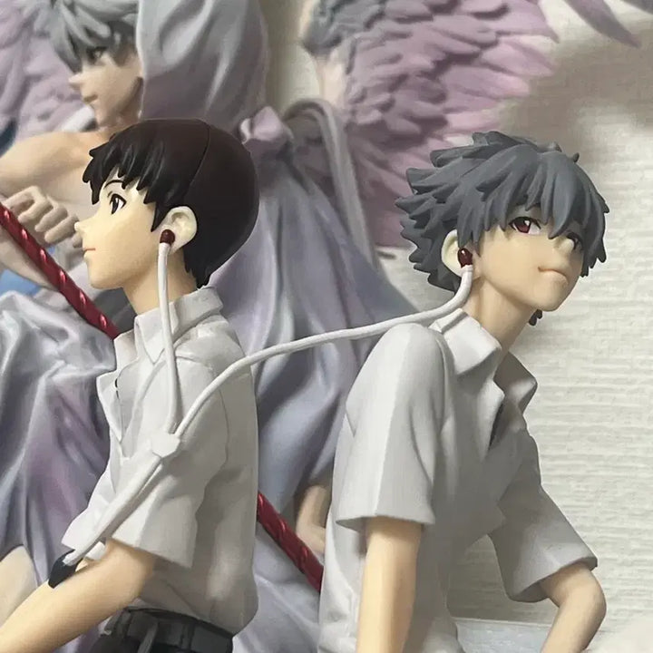 [BUNJANG] Kotobukiya Sega Shinji &amp; Kaworu PM Figure Bundle Set / 신지 카오루 코토부키야 세가 신극장판 PM 피규어 일괄