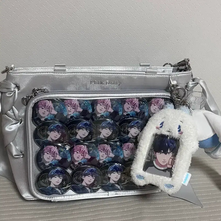 [BUNJANG] Plaive Bambi, Yejun, Ita Bag Set with Keychains / 플레이브 밤비 예준 이타백