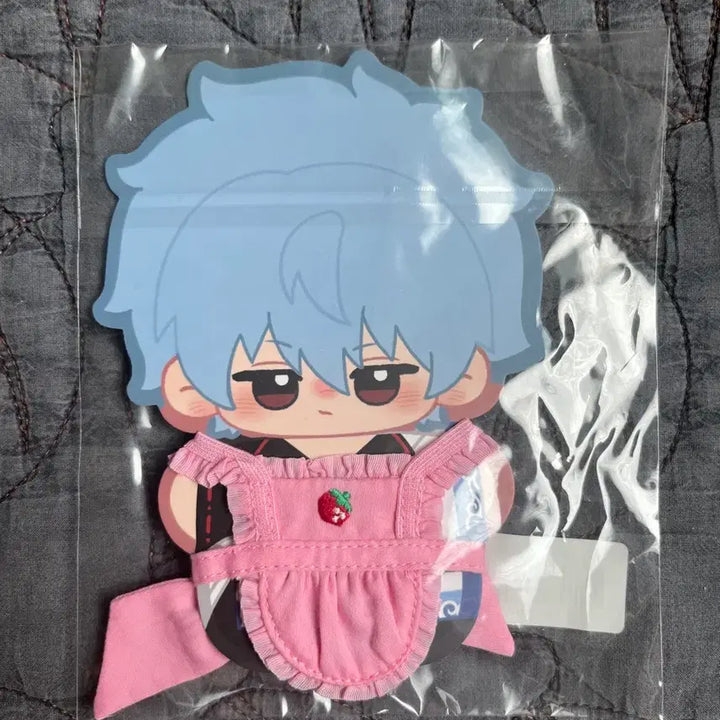 [BUNJANG] Gintama Gintoki Strawberry Apron (10cm Doll) / 은혼 긴토키 속성 딸기 에이프런 앞치마 10깅