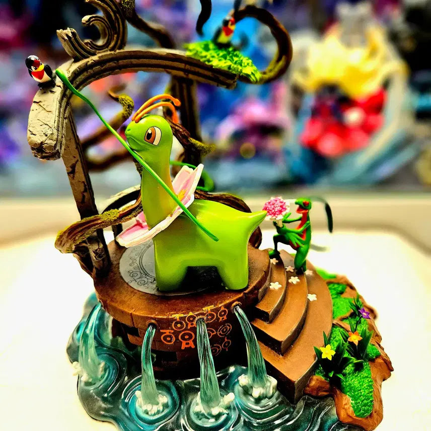 [BUNJANG] DAODANGONGZUOSHI Studio Meganium Resin Figure / 포켓몬 레진 DAODANGONGZUOSHI Studio 메가니움 나무돌이