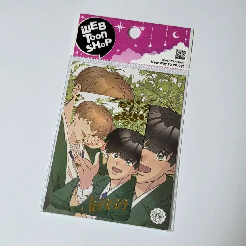[BUNJANG] Spinach Flower Bouquet Golden Edition Photocard Webtoon Shop / 시금치 꽃다발 골든 에디션 포토카드 웹툰샵