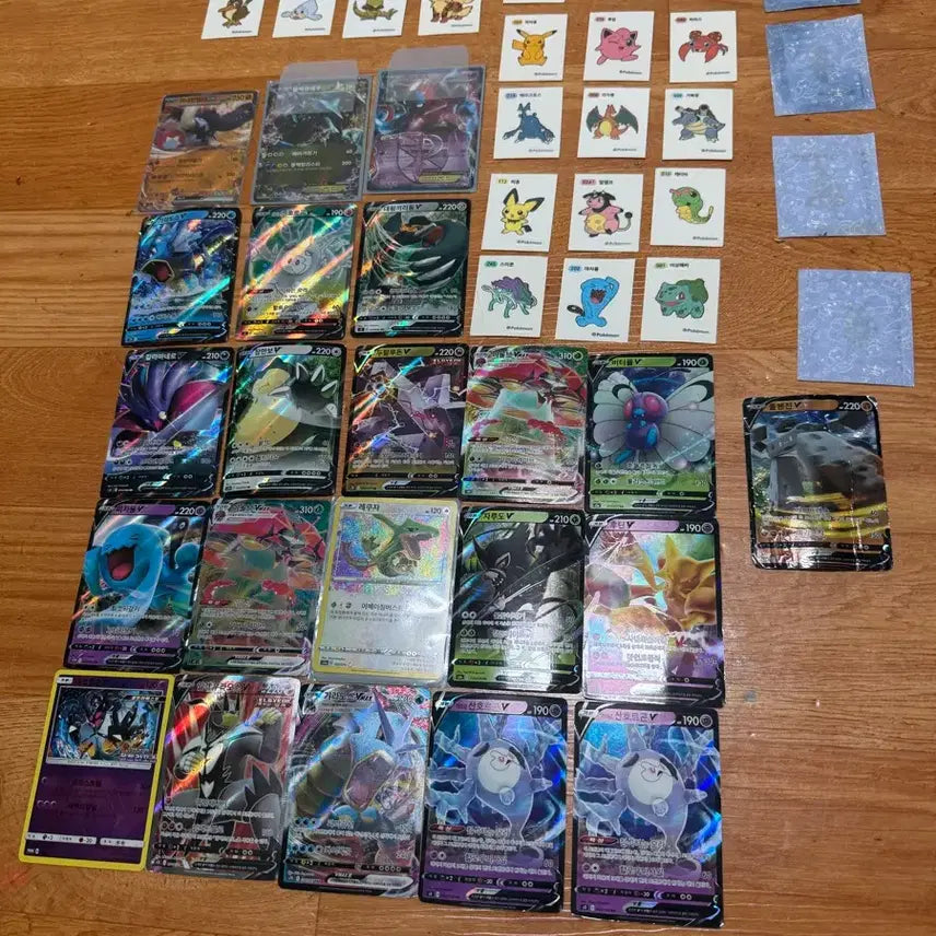 [BUNJANG] Pokemon Card &amp; Ttibu Seal Collection / 포켓몬카드,띠부씰 급처(가격제시)