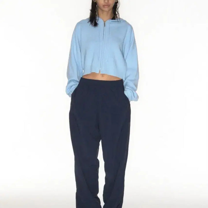 [BUNJANG] Fottsfotts Zip Track Pants Navy / Fottsfotts 포츠포츠 트랙팬츠