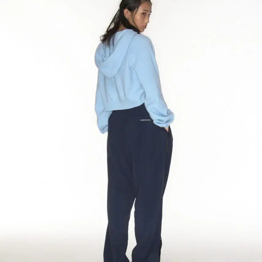 [BUNJANG] Fottsfotts Zip Track Pants Navy / Fottsfotts 포츠포츠 트랙팬츠