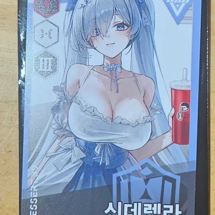 [BUNJANG] Nikke x Dessert39 Red Hood Acrylic Stand + 3 Photocards / 니케 X 디저트39 레드후드 아크릴스탠드 + 포카 3종