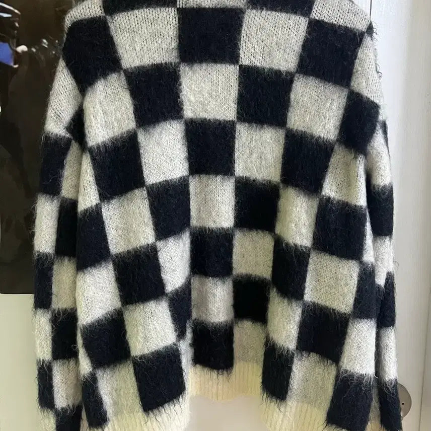 [SOLD OUT] [M] 니들스 모헤어 체크 가디건 니들즈