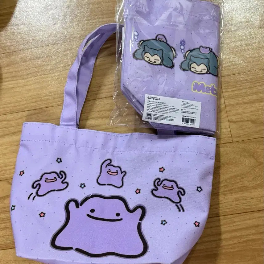 [SOLD OUT] 컬러그램 포켓몬 메타몽 에코백