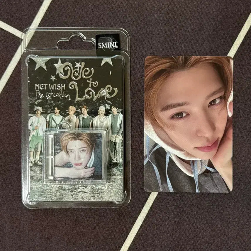 [BUNJANG] NCT WISH Osm:nt YOU Lucky Draw Photocard Sion / 엔시티위시 오드투러브 스미니 앨범 시온 포카 포토카드 nct smini