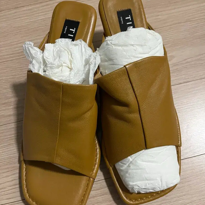 [BUNJANG] TIME Lambskin Sandals / 타임양가죽신발