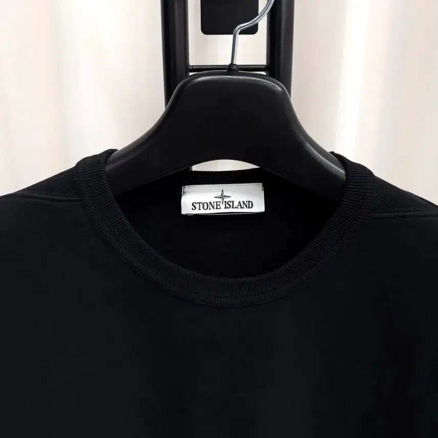 [BUNJANG] Stone Island Sweatshirt Black XL / [25년 / XL] 스톤아일랜드 맨투맨 블랙