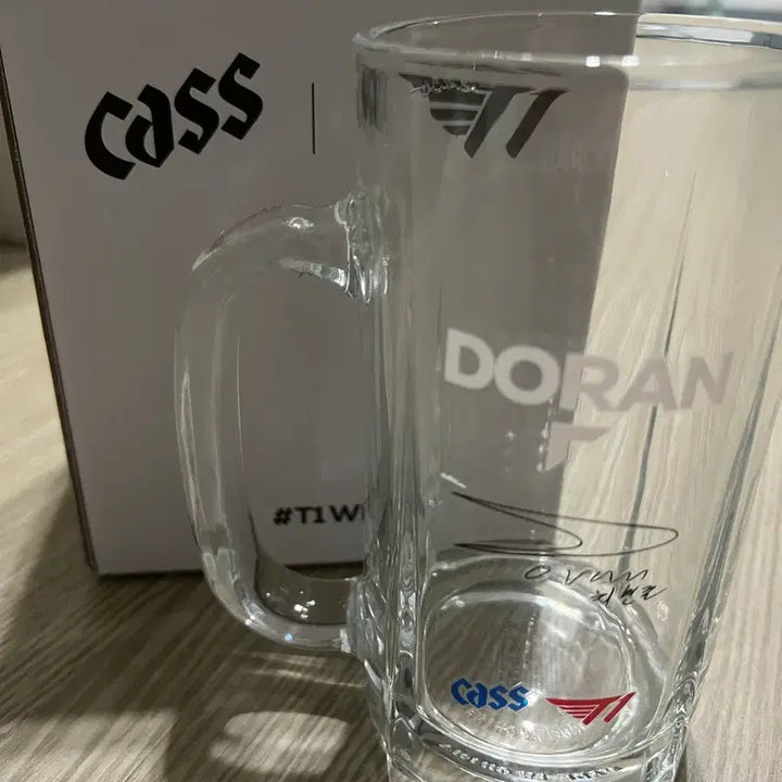 [BUNJANG] T1 Doran Beer Glass / T1 도란 카스 맥주잔