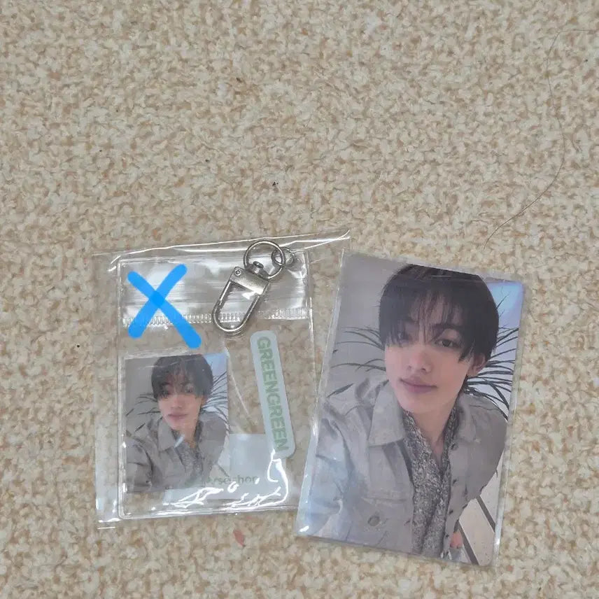 [BUNJANG] CORTIS SungHyun Weverse POB Photocard + Keychain Bundle Set / 코르티스 성현 위버스 특전 포카 + 키링 일괄