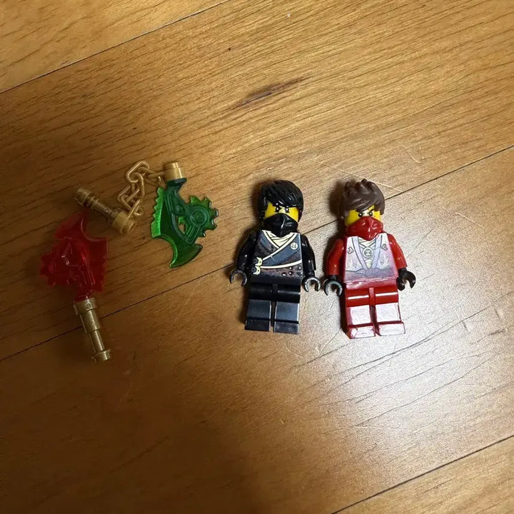 [BUNJANG] LEGO Ninjago Rebooted Kai &amp; Cole Bundle (Weapons Included) / 레고 닌자고 리부티드 카이, 콜 일괄 판매 (무기포함)