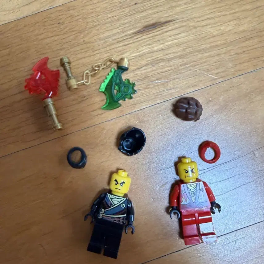 [BUNJANG] LEGO Ninjago Rebooted Kai &amp; Cole Bundle (Weapons Included) / 레고 닌자고 리부티드 카이, 콜 일괄 판매 (무기포함)