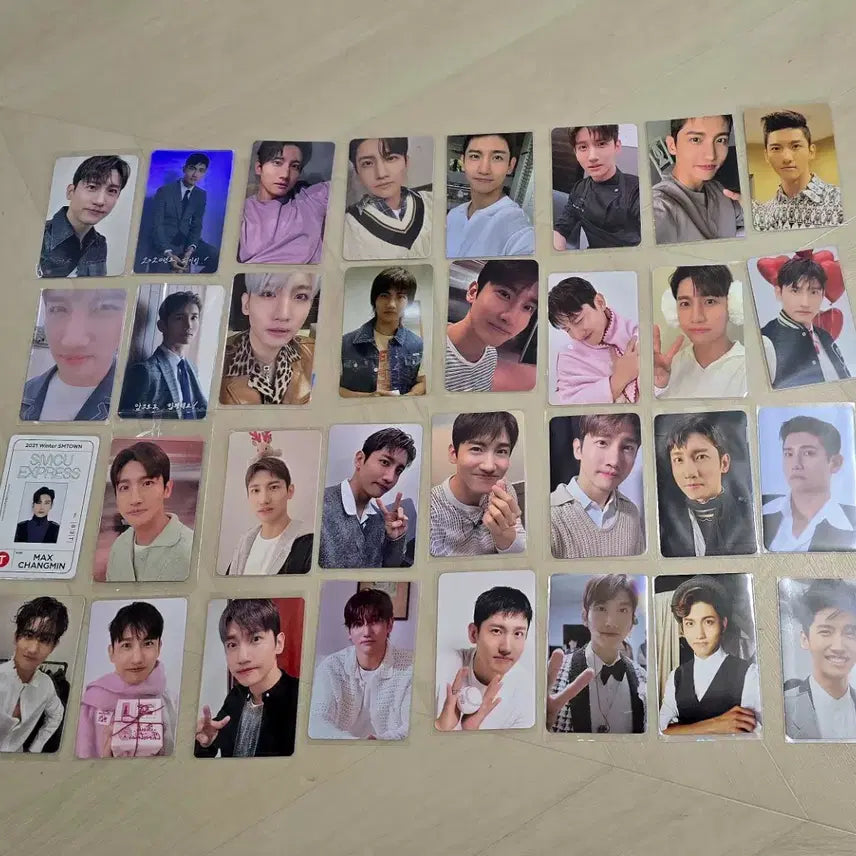 [BUNJANG] TVXQ! Changmin Bundle Set 32 Photocards / 동방신기 최강창민 포카 32장 일괄