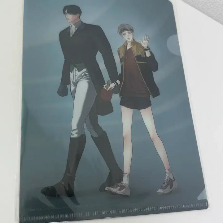 [BUNJANG] Team Rejin Aeyok Clear File + Couple Postcard Set / 팀레진 애욕 클리어 파일 + 커플 엽서 판매