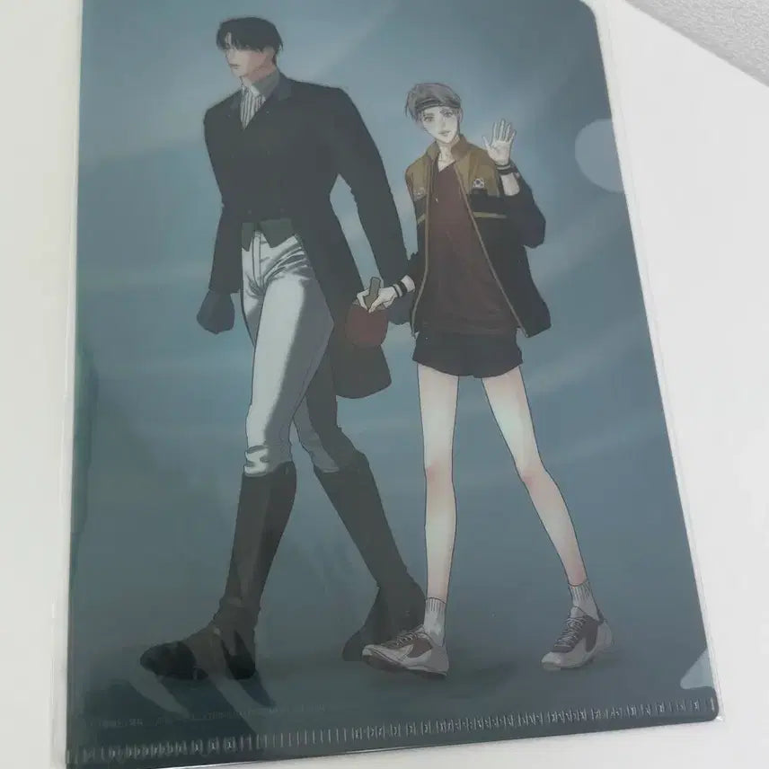 [BUNJANG] Team Rejin Aeyok Clear File + Couple Postcard Set / 팀레진 애욕 클리어 파일 + 커플 엽서 판매