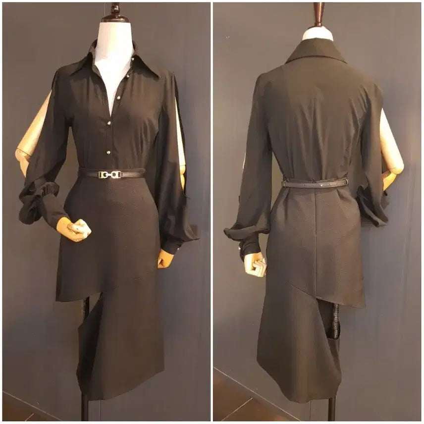 [BUNJANG] New Cutting Skirt Size 55 / [새상품55반]""커팅스커트