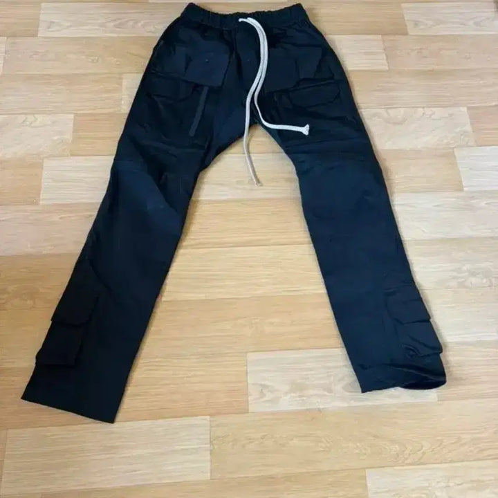 [BUNJANG] Under My Car Cargo Pants Tkpt1-00 Black Cotton / 언더마이카 바지/Tkpt1-00