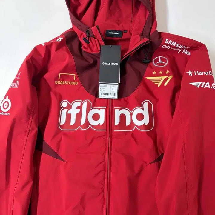 [BUNJANG] T1 Faker 2023 Worlds L L Size Jacket Uniform Red / [L] 택O 23 T1티원 월즈 자켓 유니폼 페이커 마킹 RED
