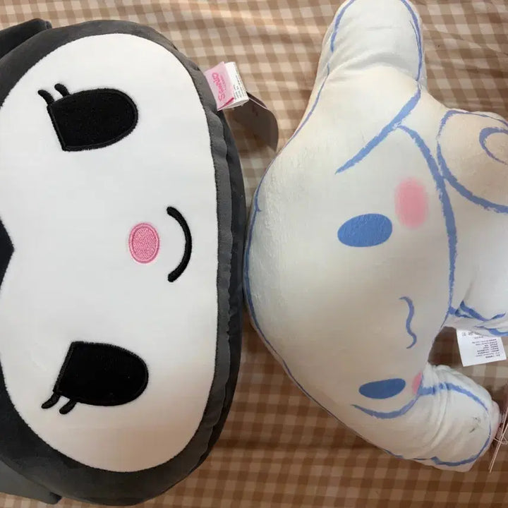 [BUNJANG] Sanrio Kuromi Face Doll, Cinnamoroll Doll / 산리오 쿠로미 얼굴인형, 시나몬롤 인형