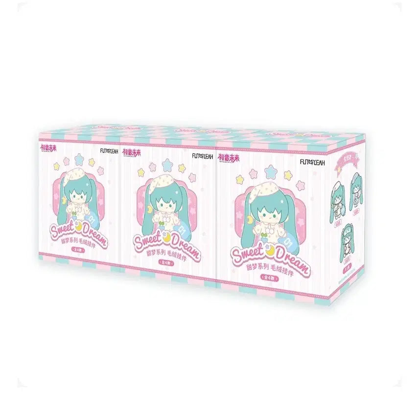 [BUNJANG] Hatsune Miku Sweet Dream Plush Keychain / 하츠네 미쿠 스위트 드림 봉제인형 키링