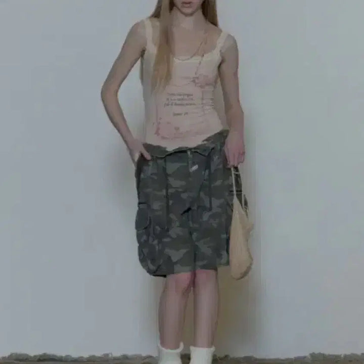 [BUNJANG] Sculptor Twill Cargo Half Pants / 스컬프터 트월 카고 하프팬츠