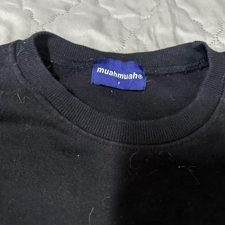 [SOLD OUT] 무아무아 반팔 블랙 free muahmuah 티셔츠 검정 공용