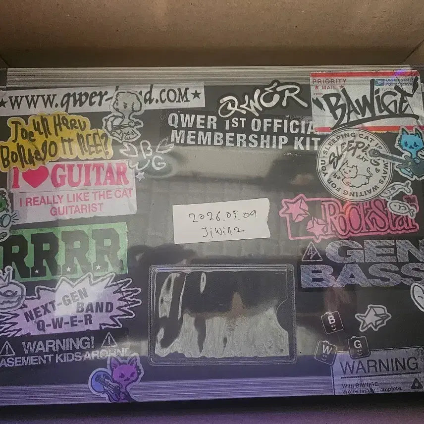 [BUNJANG] QWER 1st Membership Kit (Sealed) / 가격제안가능)QWER1기 멤버십 키트 미개봉 팝니다.
