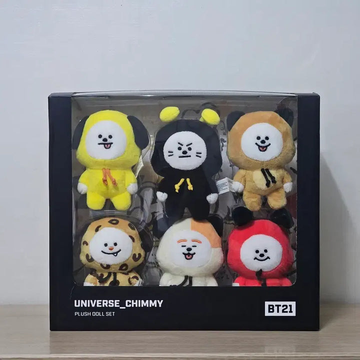 [BUNJANG] BT21 Chimmy Universe Family Doll Set / 무배) bt21 유니버스 치미 가족